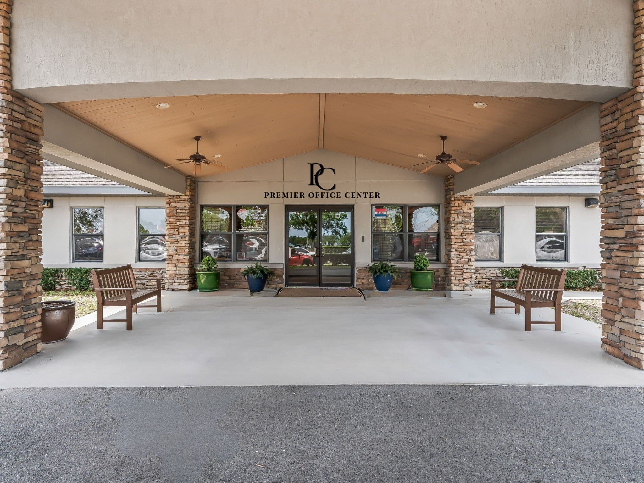 Entrance of 